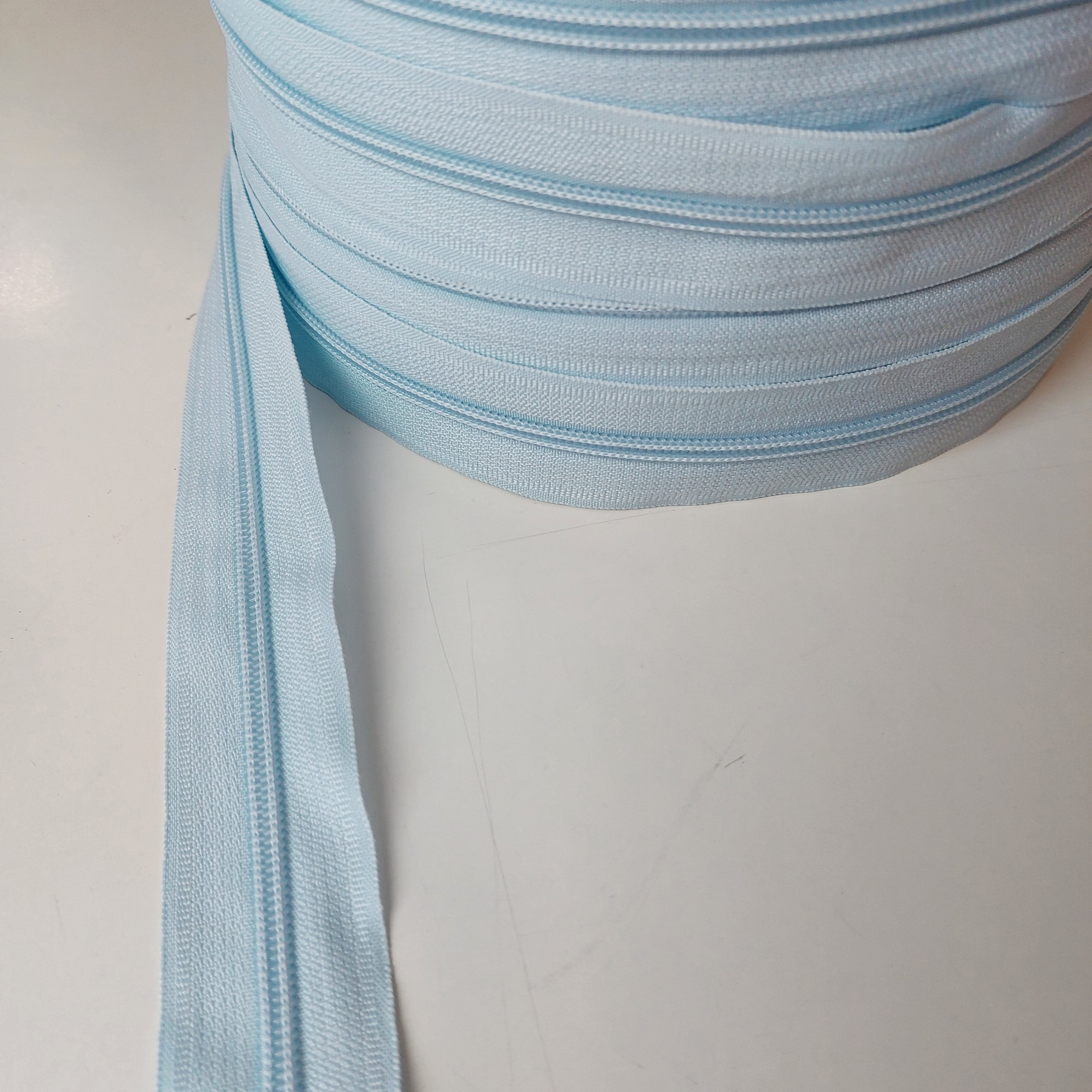 Cremallera continua Azul claro SIN CARRO para Carro N°5