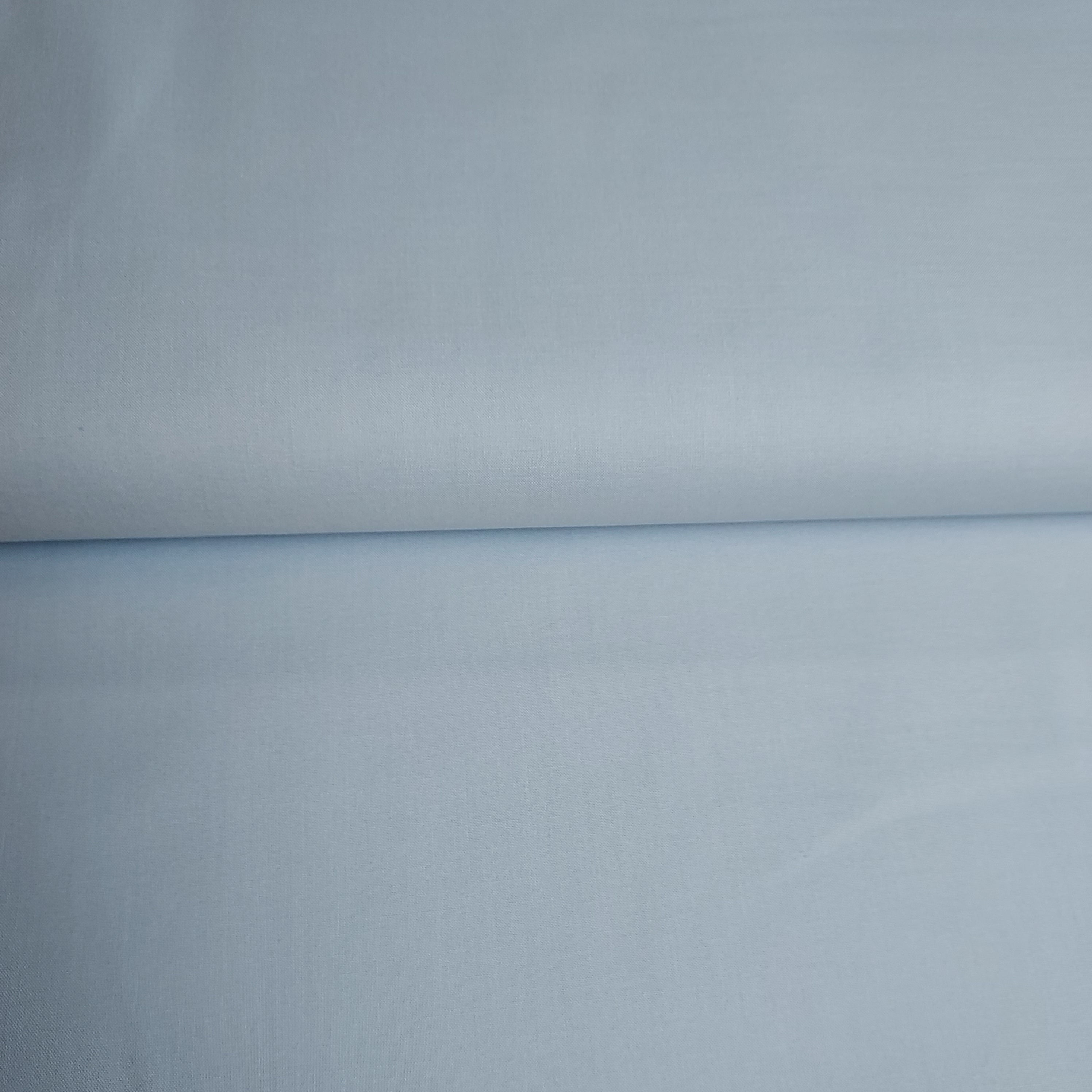 Tejido algodón  100% Algodón orgánico Azul cielo