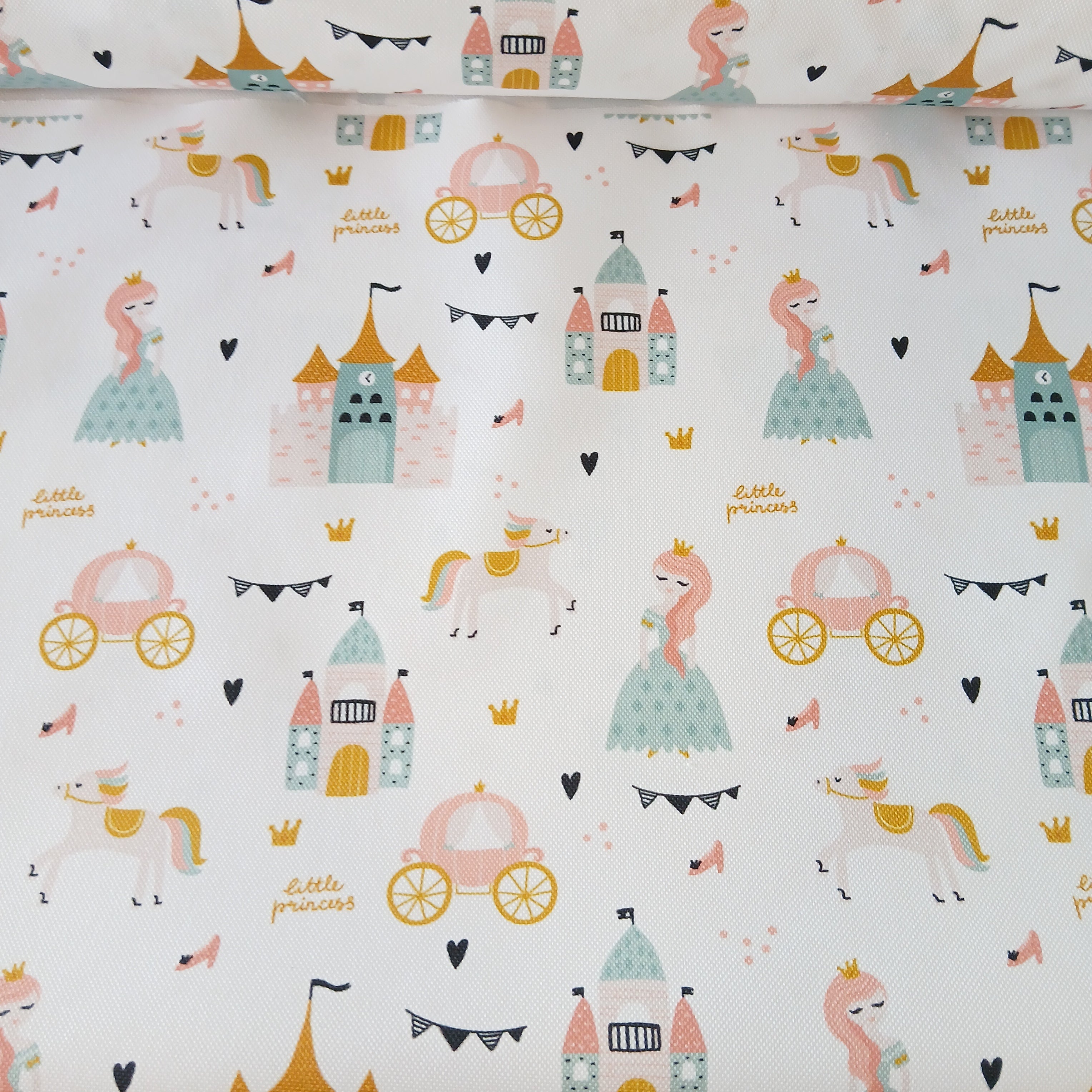 tela impermeable princesas